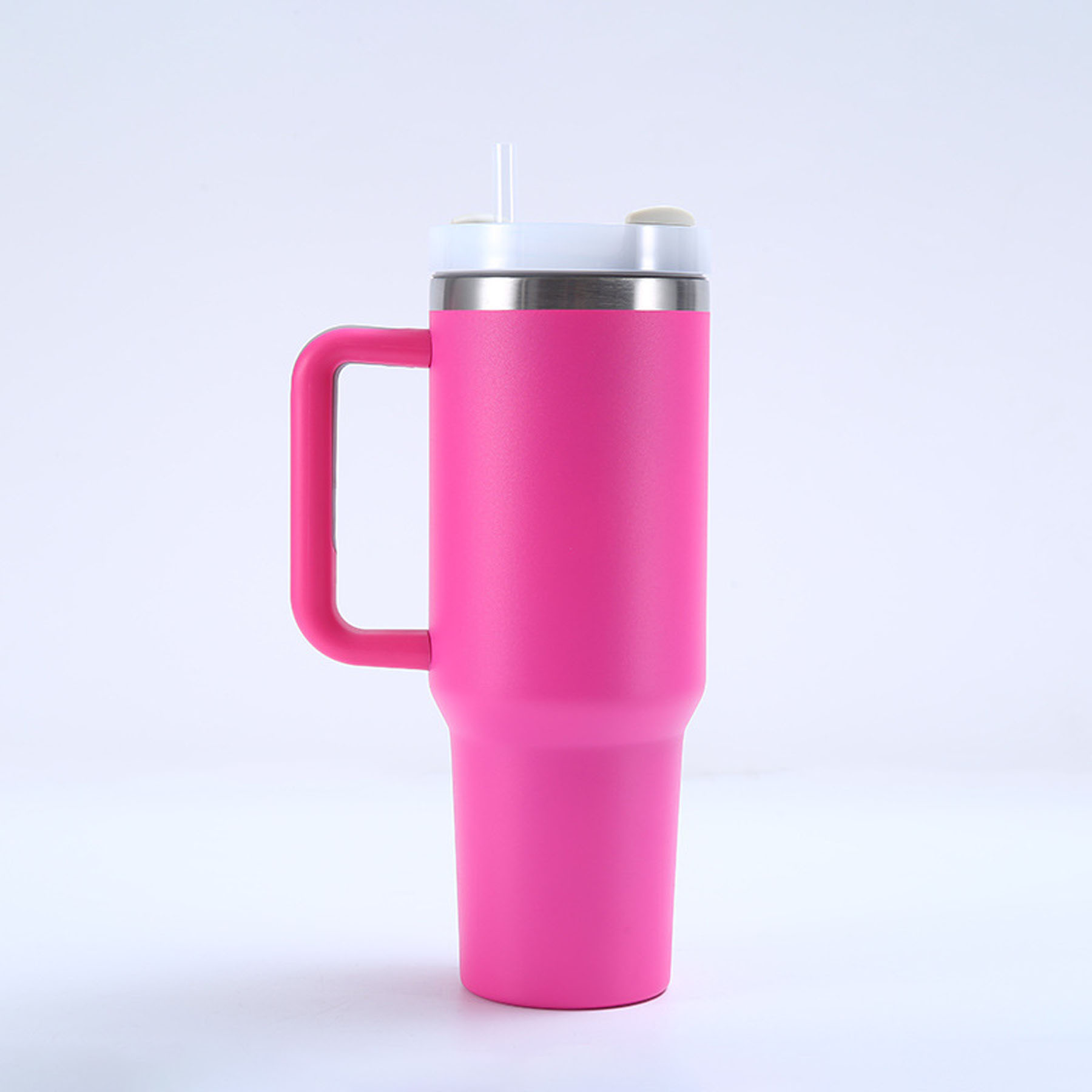 40oz Stainless Steel Travel Mugs w/ Snap Lids 3