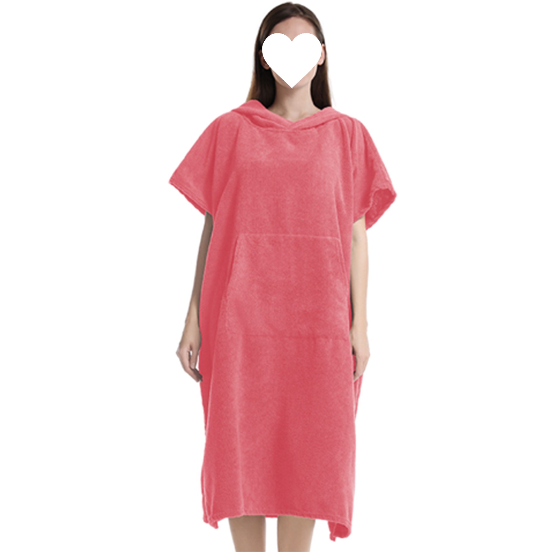Poncho Hooded Beach Towel 6
