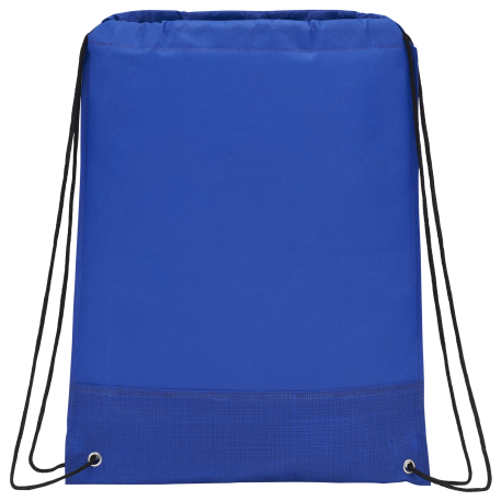Crossweave Heat Sealed Drawstring Bag 15