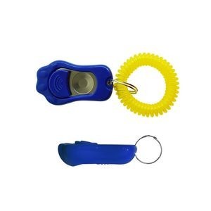 Durable Metal Pet Sound Clicker With Elastic Band 14