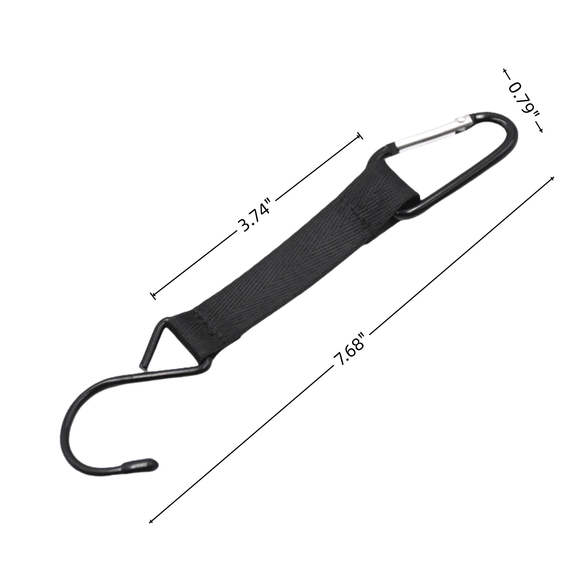 Carabiners With Strap Cimbing Hook For Outdoor Camping 5