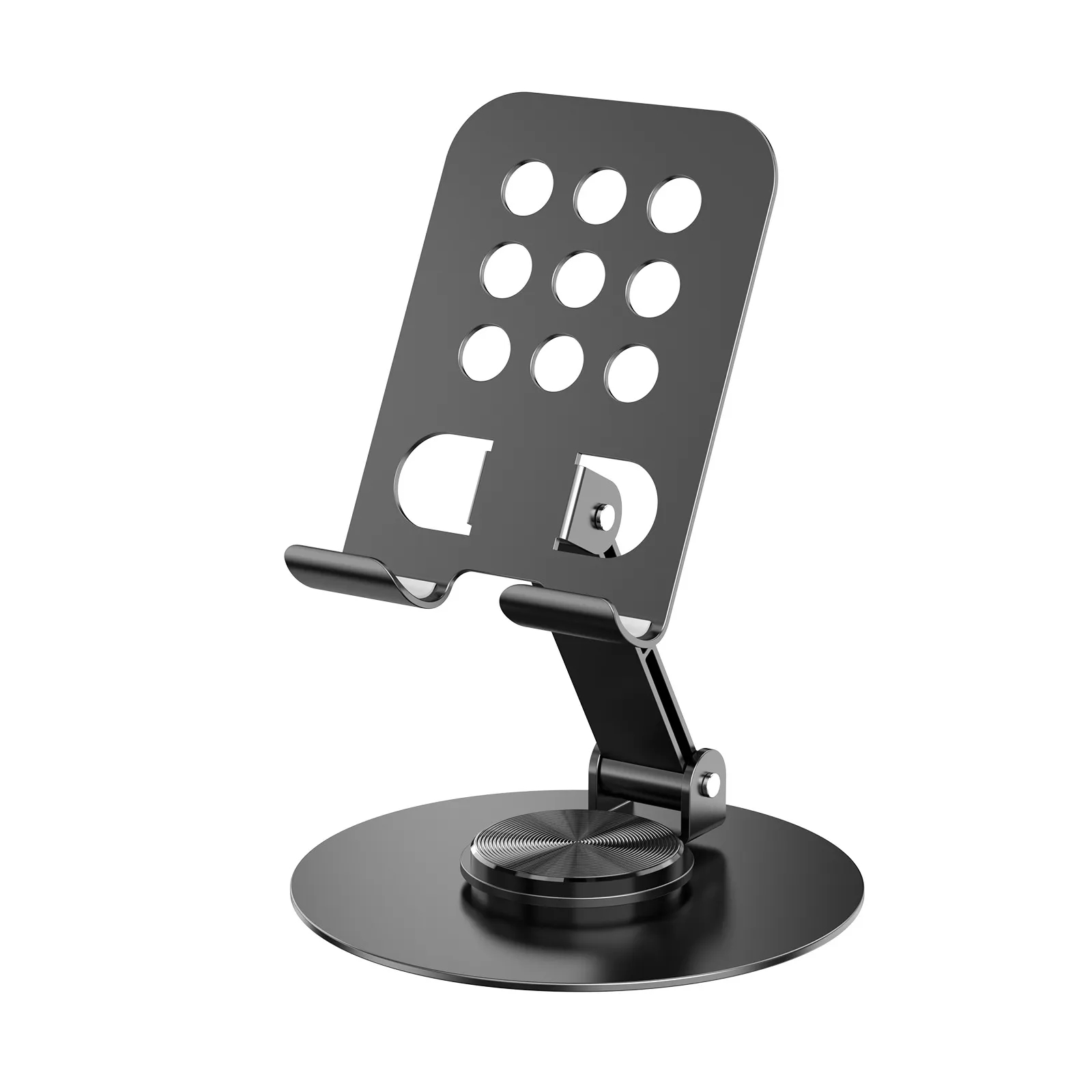 Multi functional lifting desktop phone holder 4