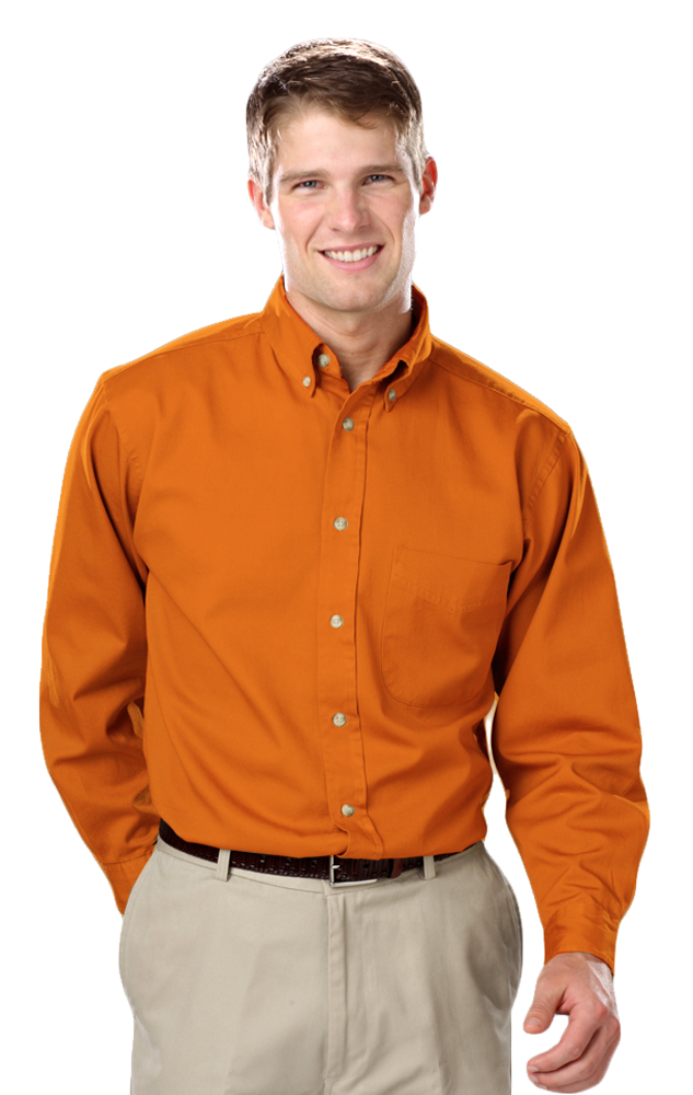 Men's L/S 100% cotton twill Shirt 47