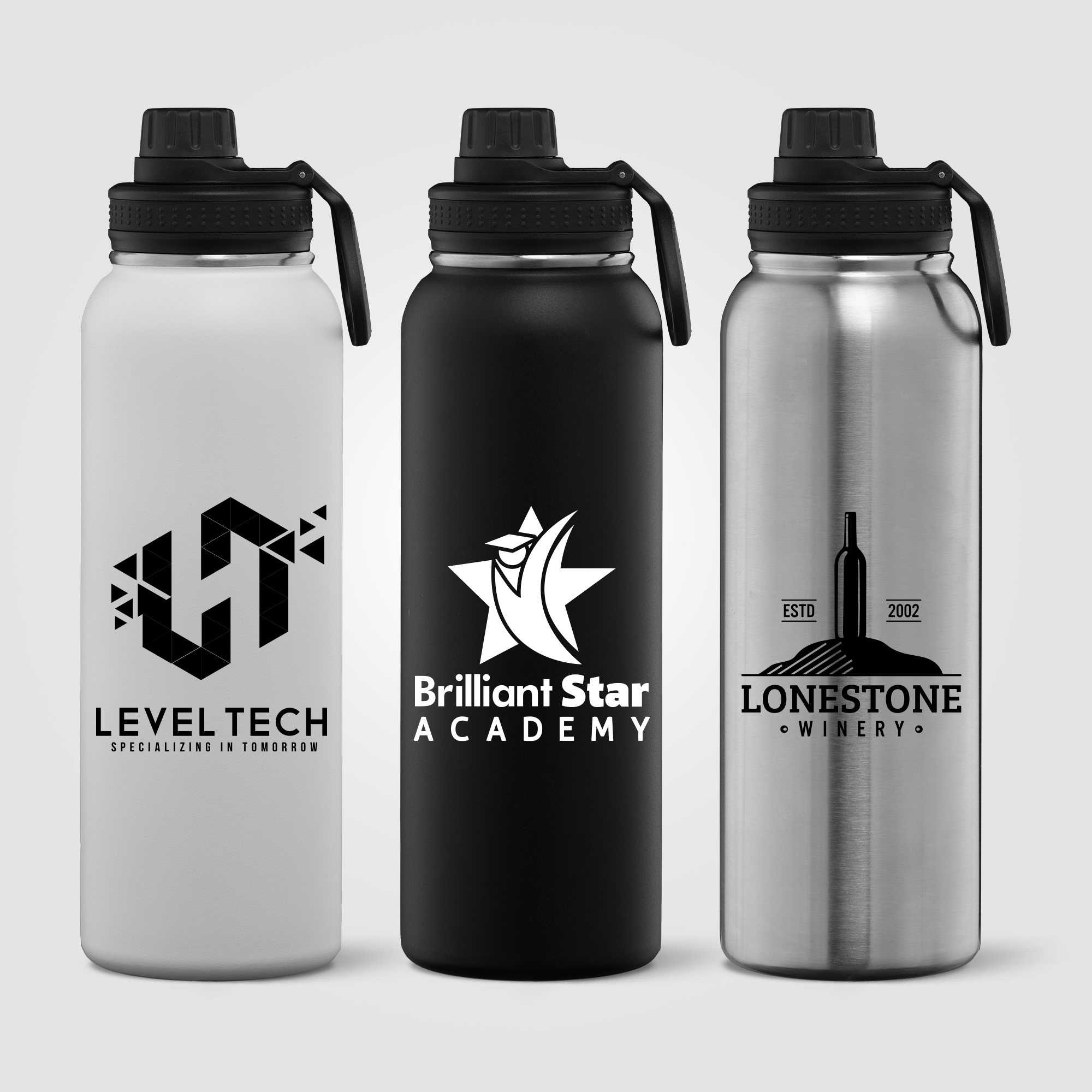 Alaska Ultra - 40 oz. Stainless Steel Double Wall Water Bottle​ 11