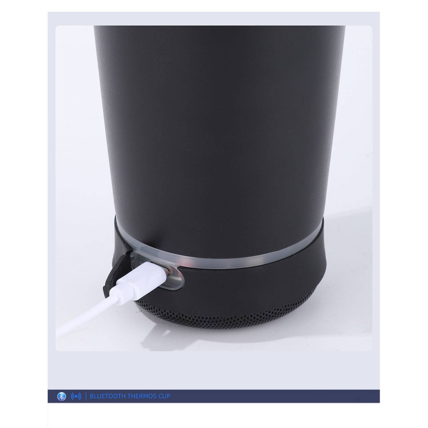 Customizable 20oz STEEL TUMBLER WITH SPEAKER 4