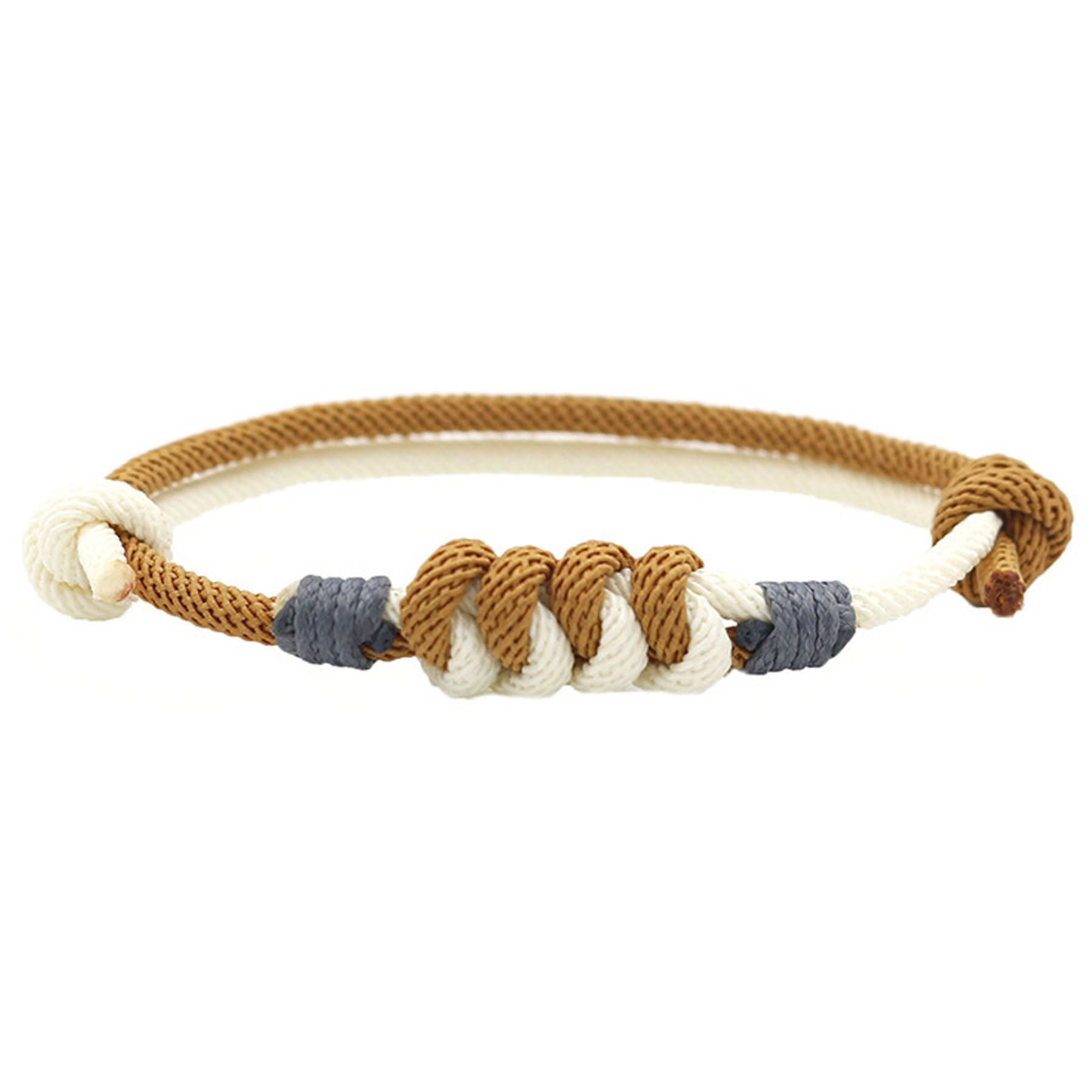 Weaving diamond knot friendship bracelet 8