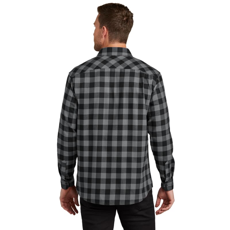 Port Authority Plaid Flannel Shirt. 21