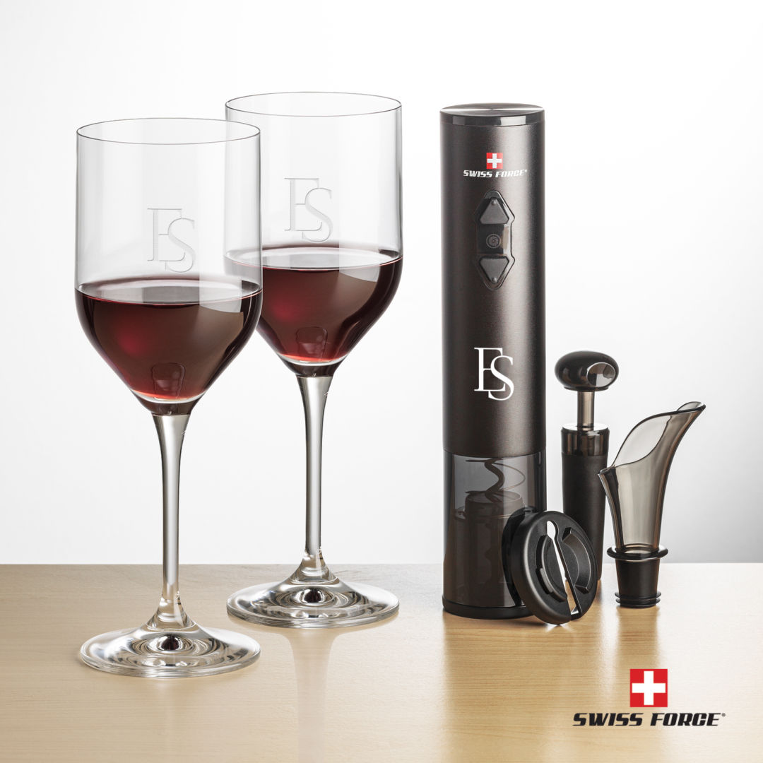 Swiss Force® Opener Set & Belmont Wine