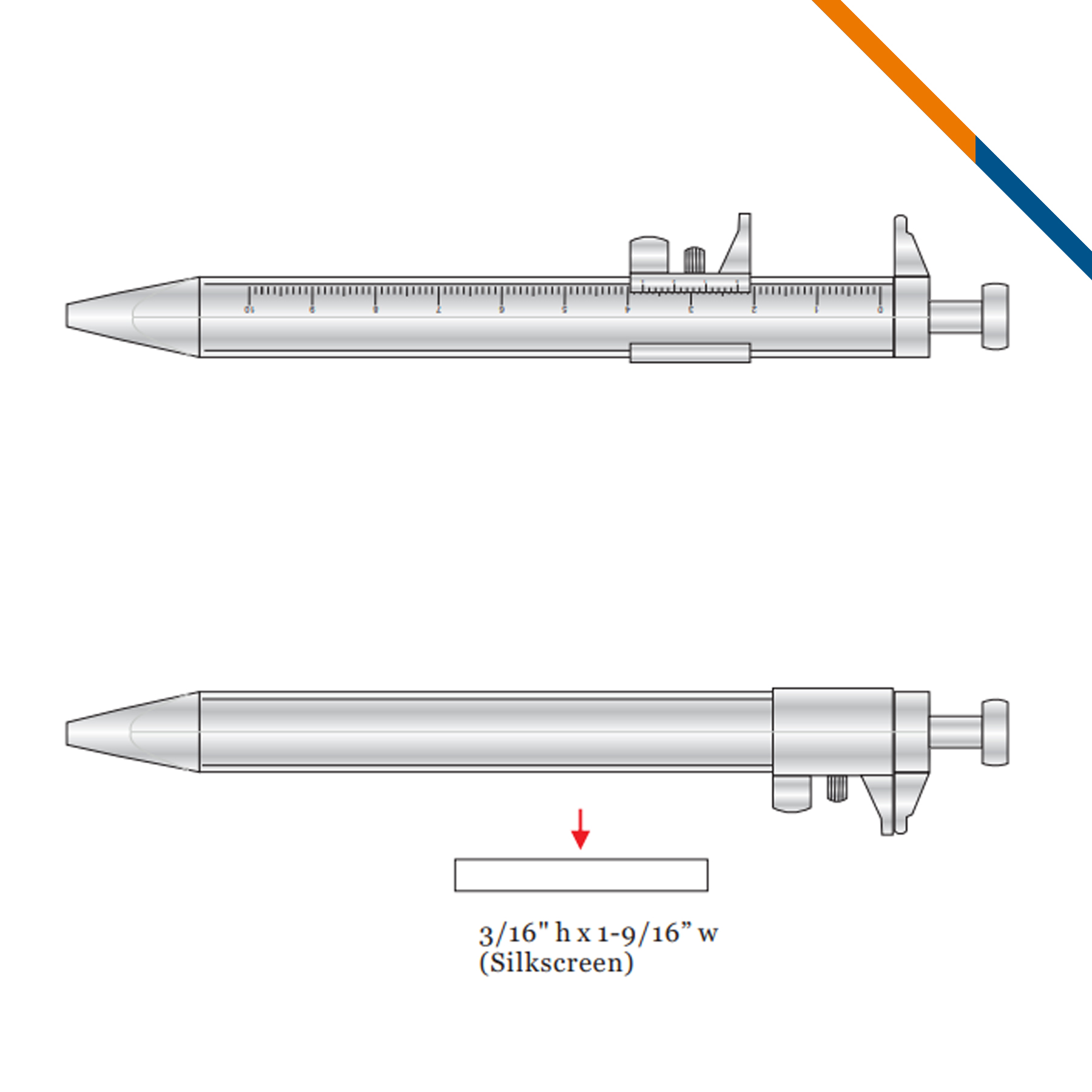 Azark 2in1 Plastic Pen 7