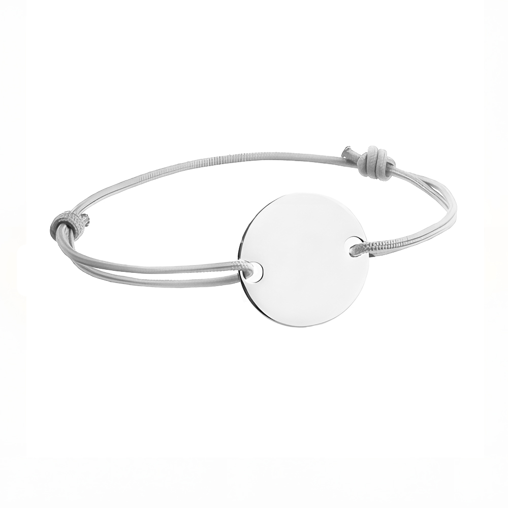 Unisex Metal Tag Bracelet 16