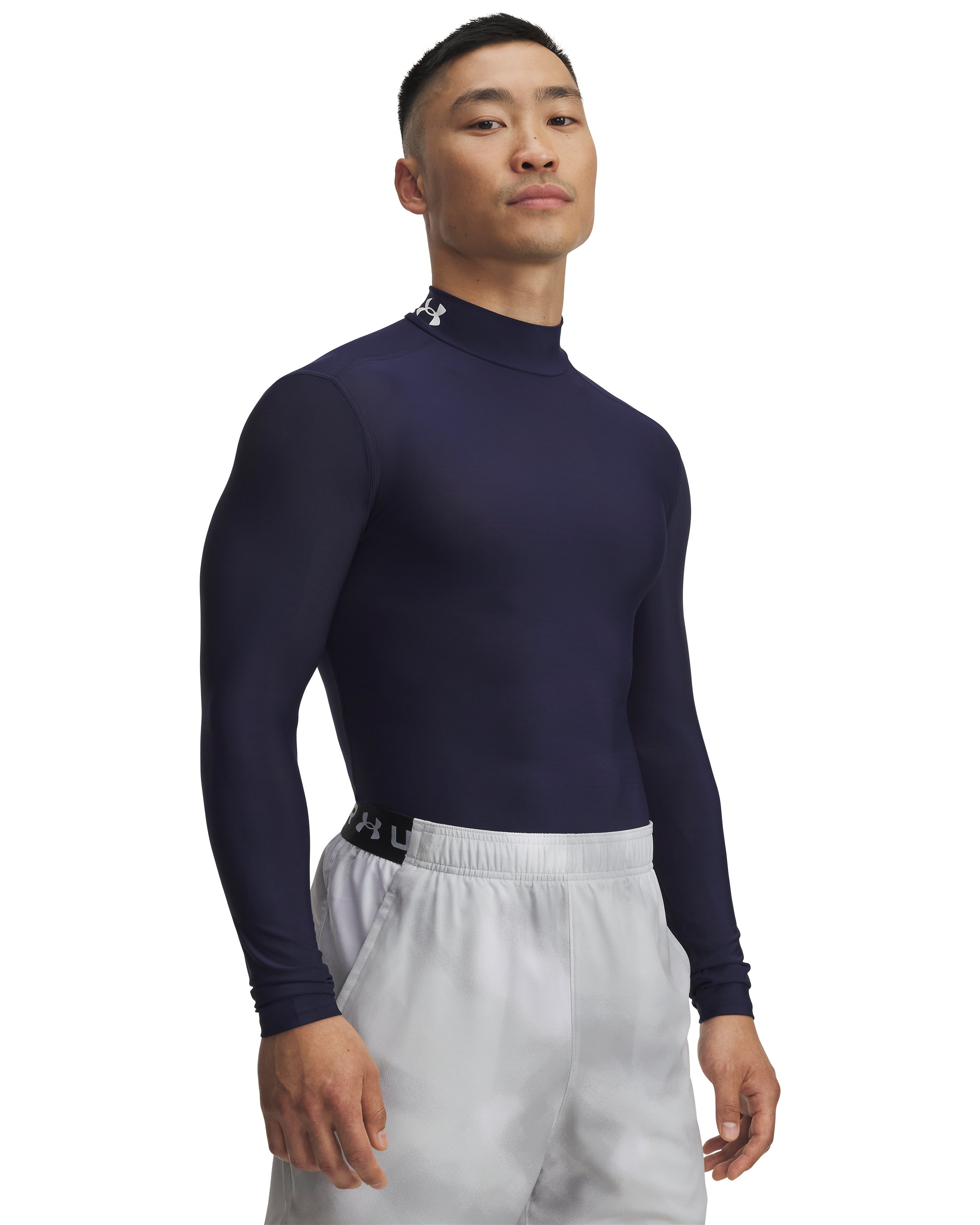 HeatGear OG Compression Men's Mock Long Sleeve 4