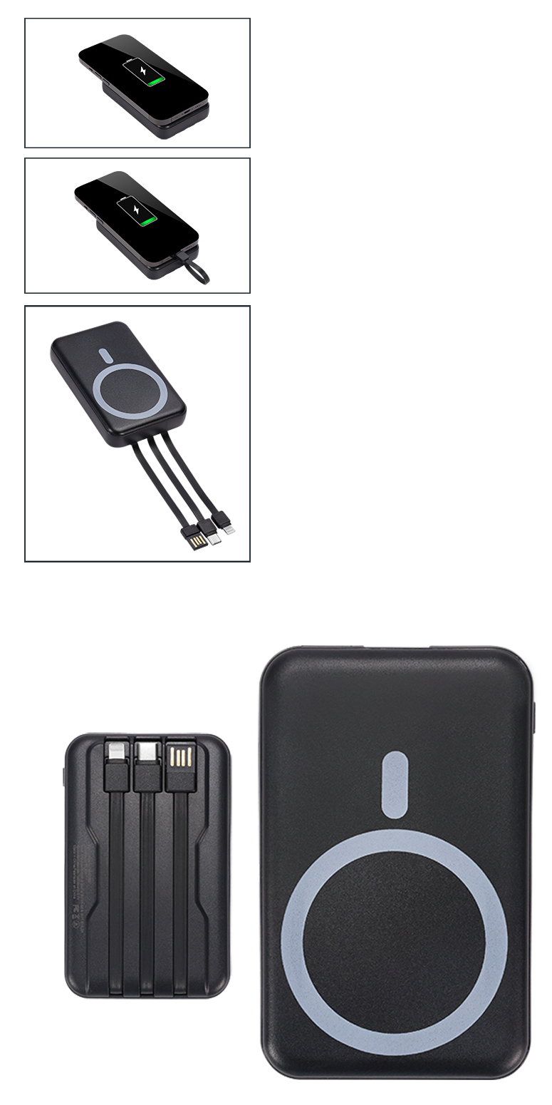 Wireless Charger & Power Bank 10,000 mAh 13