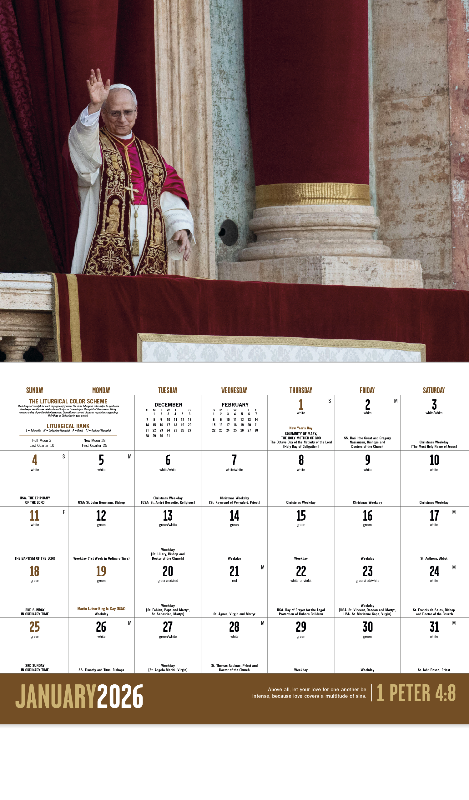 Good Value™ Catholic Spirit - Stapled Calendar 66