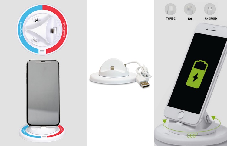 3-in-1 Charging Phone Stand 5