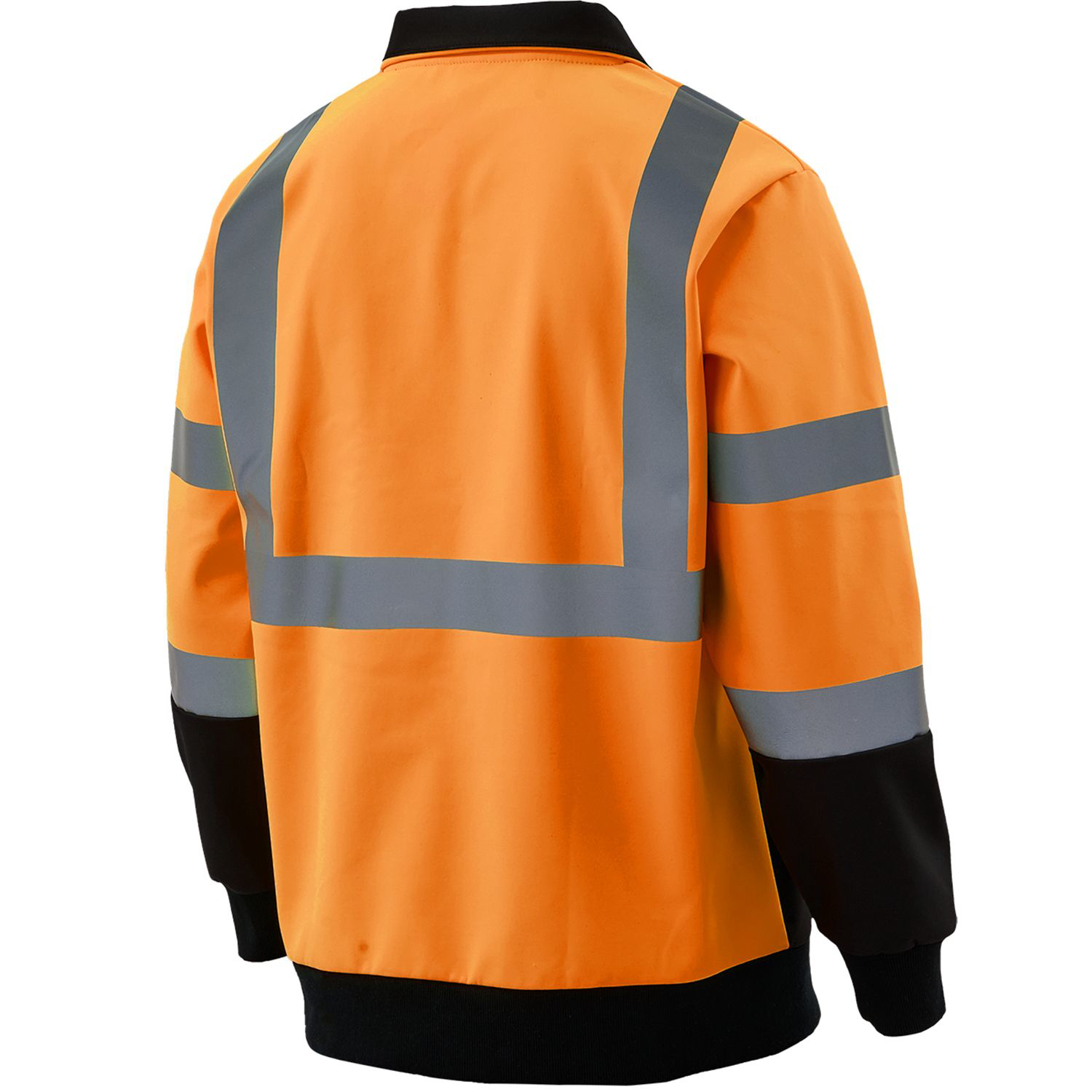 Class 3 Color Block Safety Quarter Zip with Kangaroo Pocket 12