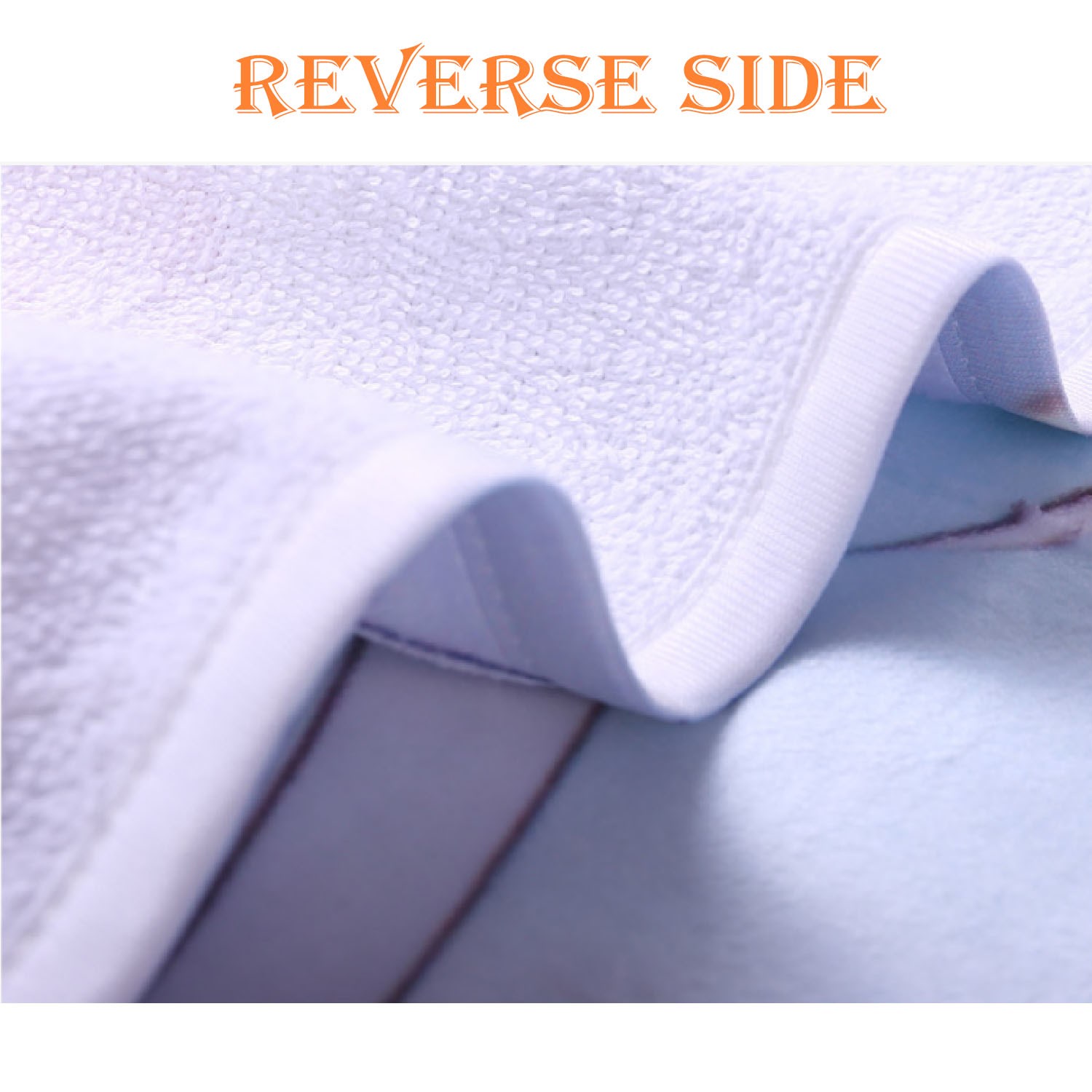 25"x 50" Sublimated Heavyweight Microfiber Beach Towel 1