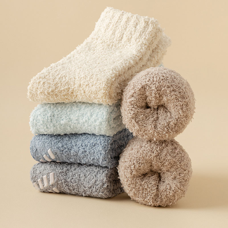 Non-slip Warm Soft Fuzzy Socks 4