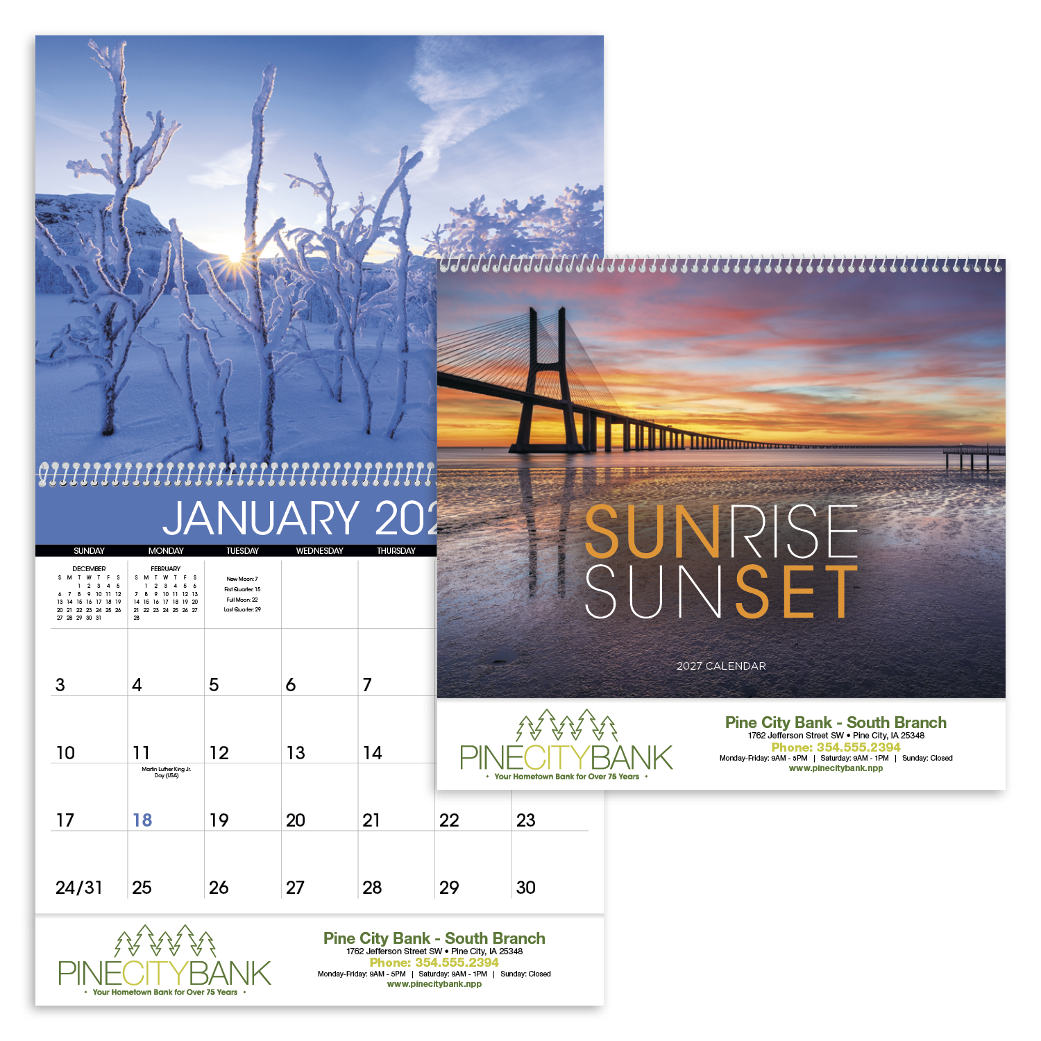 Triumph® Calendars Sunrise Sunset Calendar 36