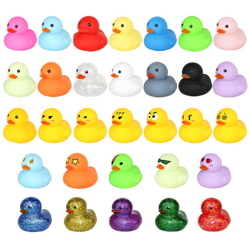Colorful Rubber Duck -Big 4