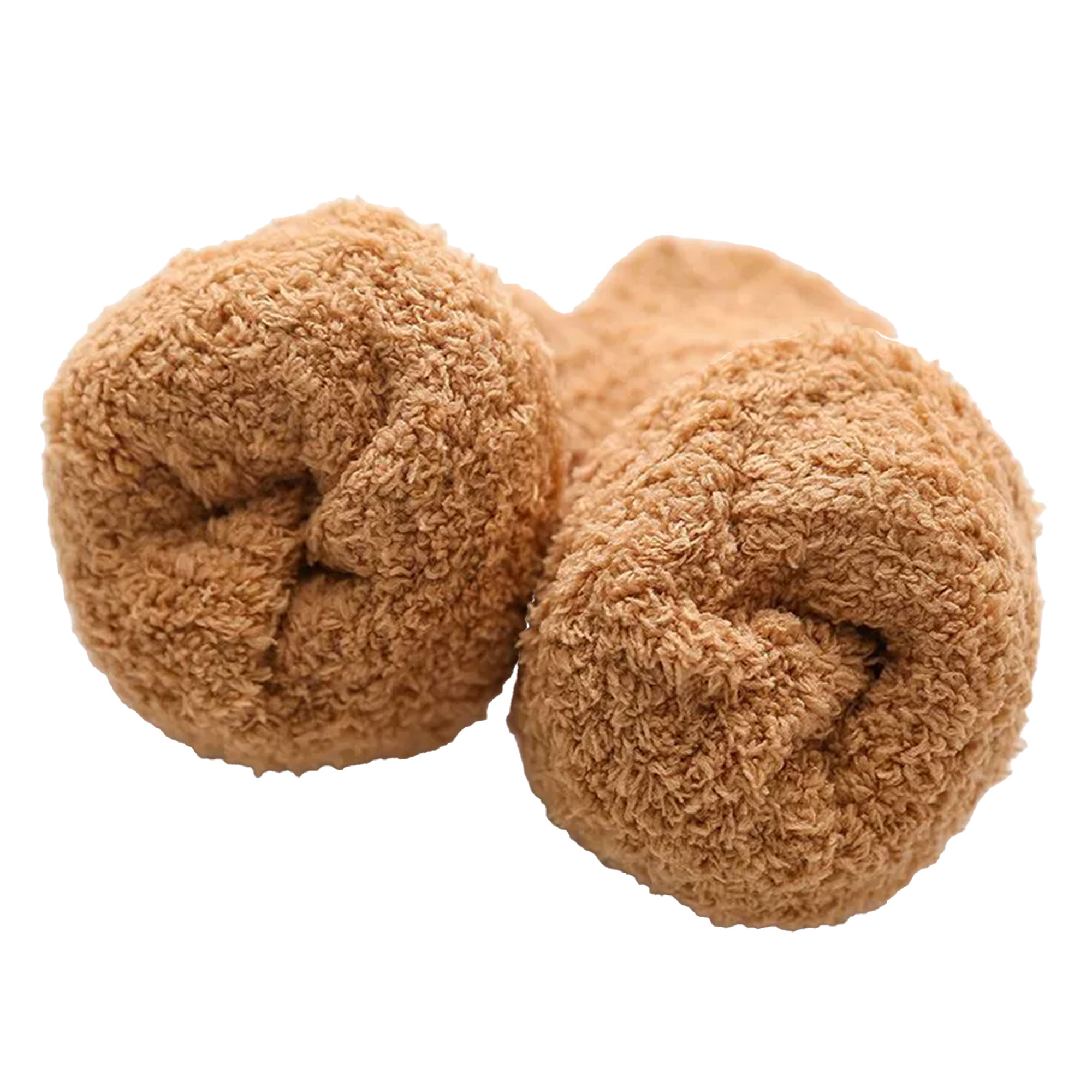 Warm Fleece Thick Winter Solid Socks 3