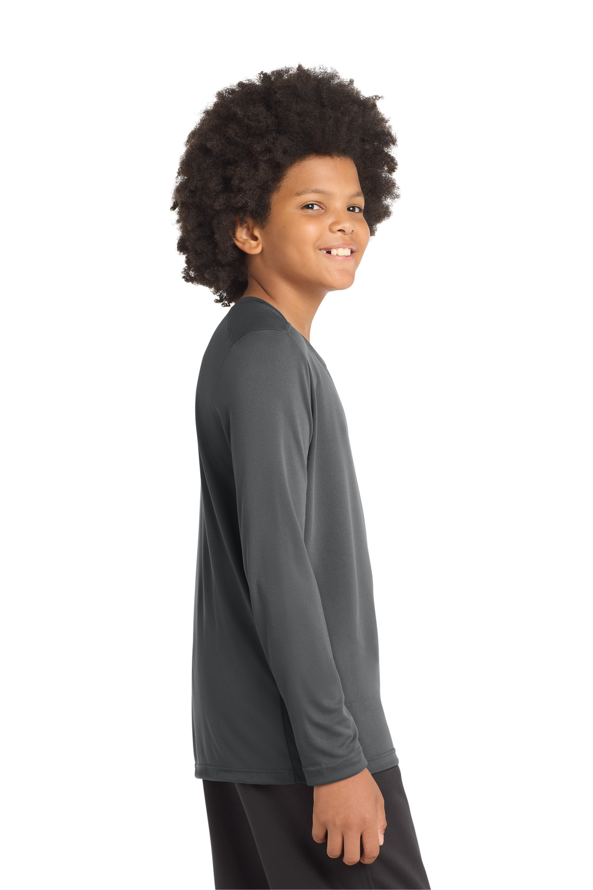Sport-Tek Youth Posi-UV Pro Long Sleeve Tee. YST420LS 43