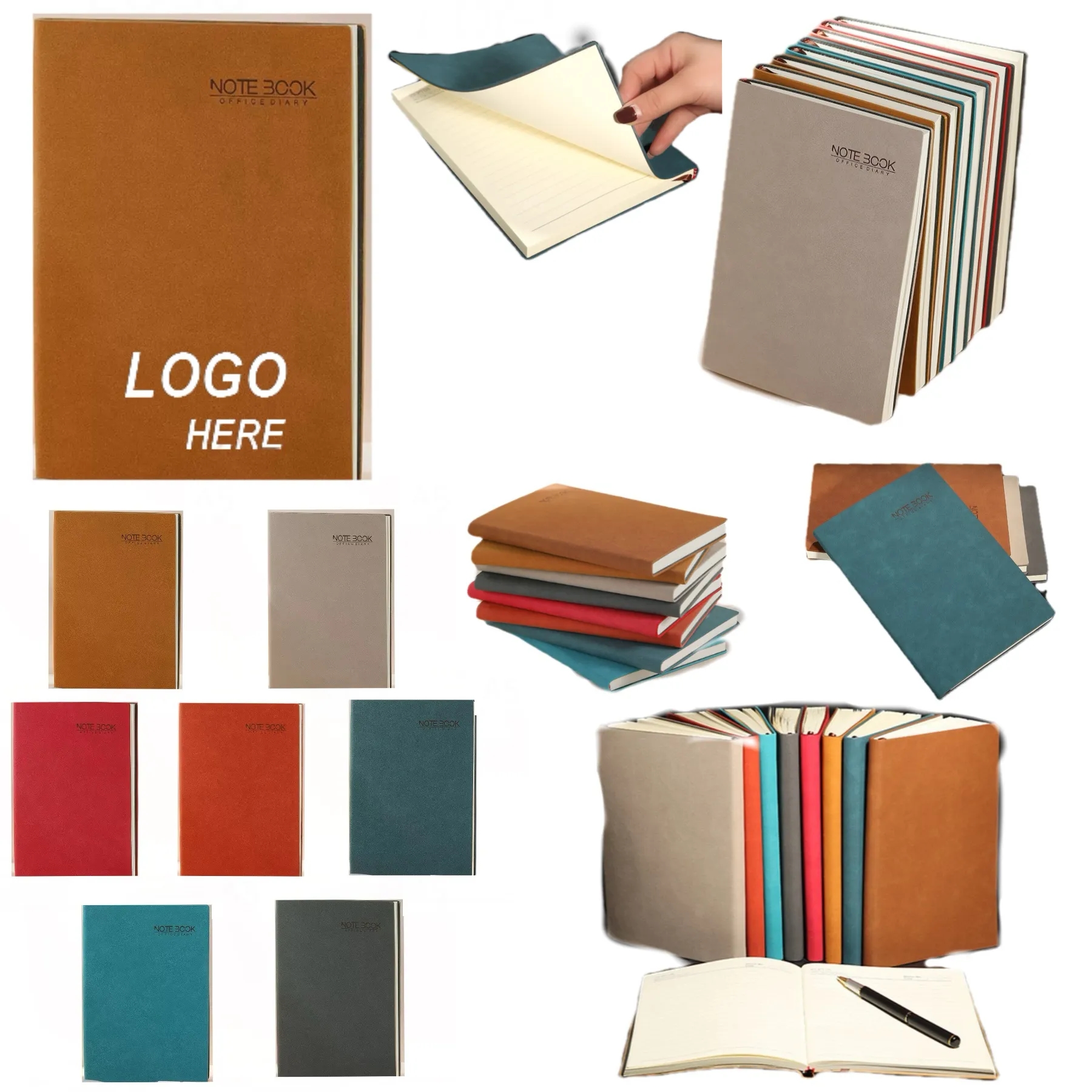A5 Hardcover Leather Notebook 3