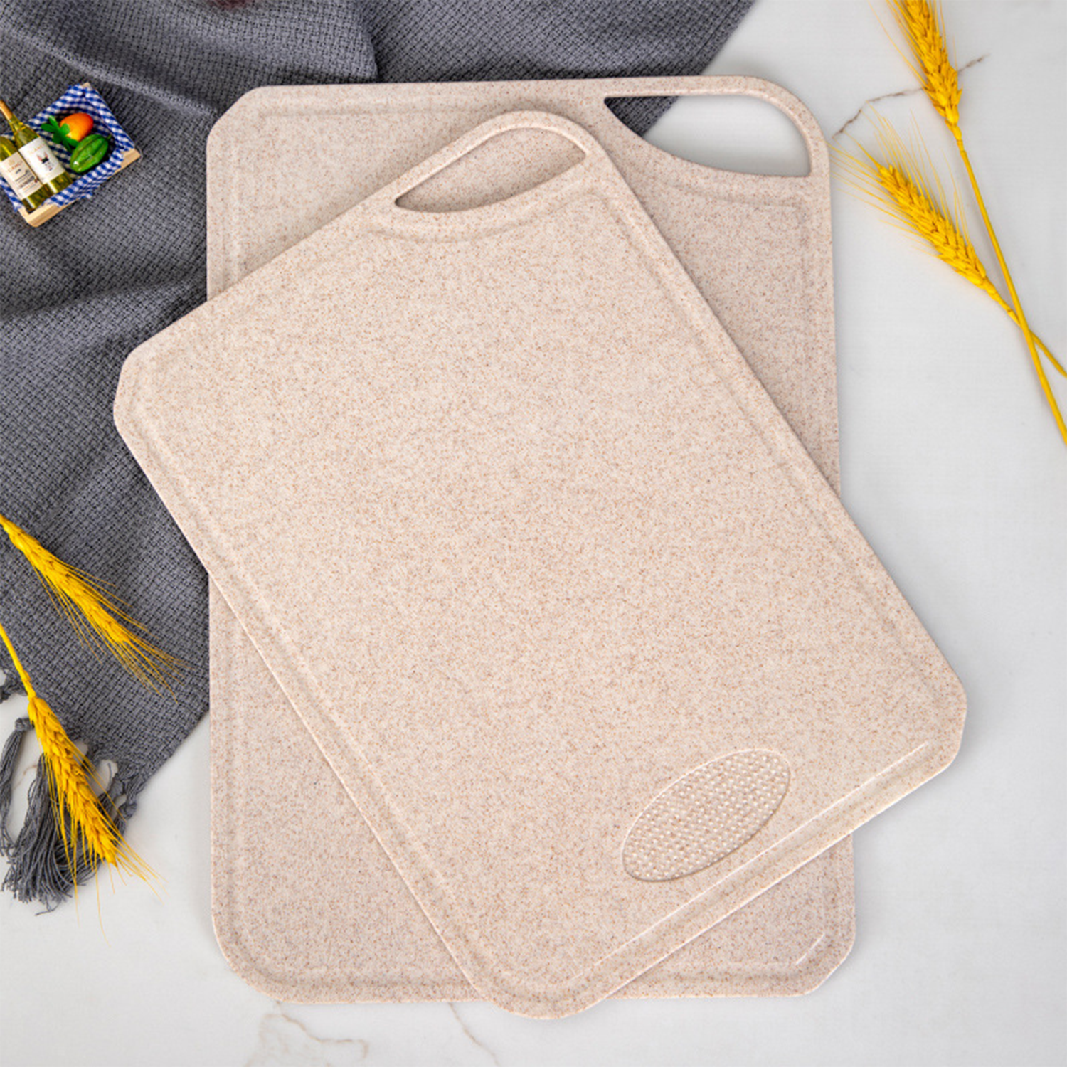 Multifunctional Wheat Straw Chopping Board 2