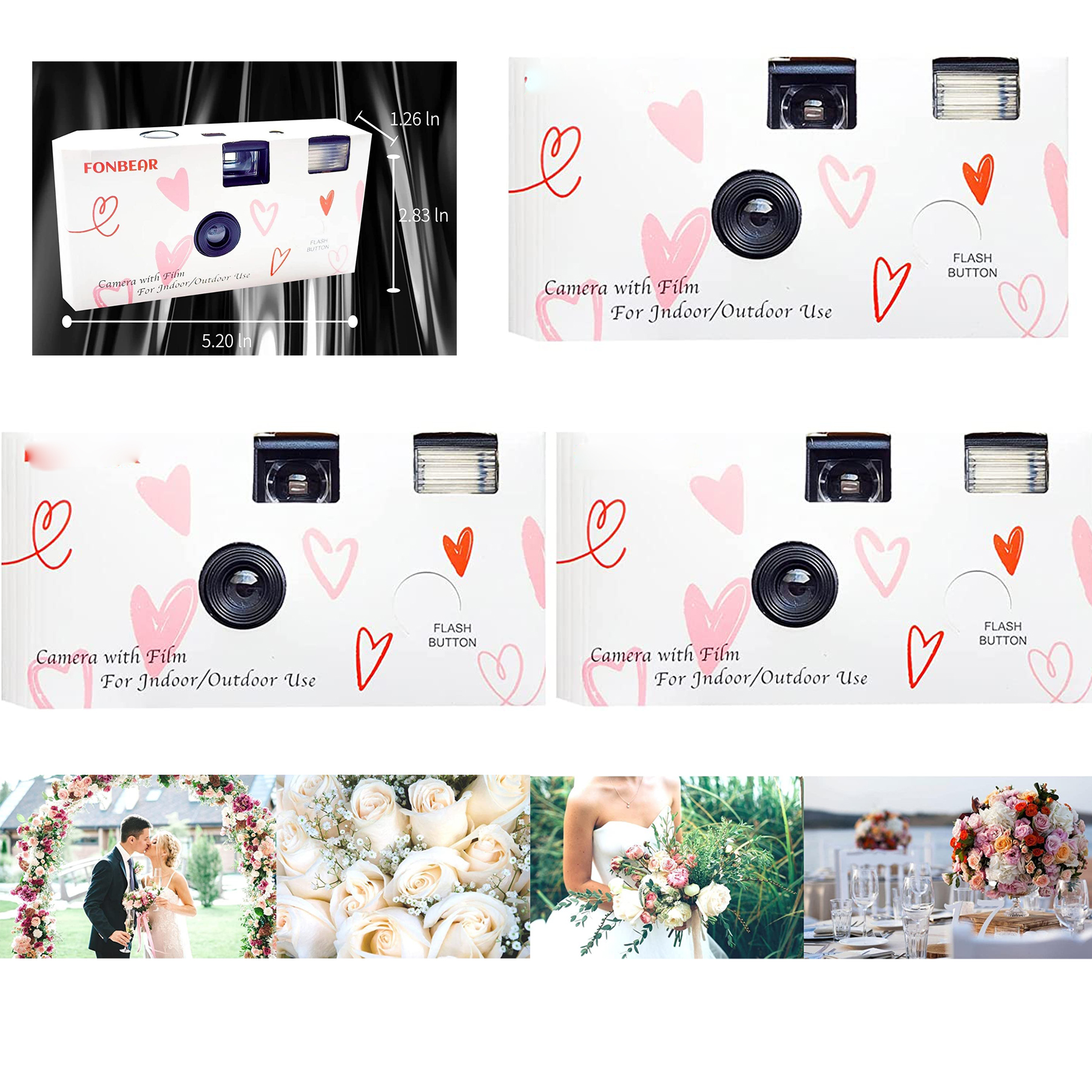 Disposable Camera for Wedding