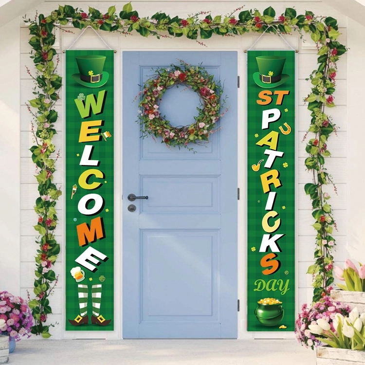 Happy St Patricks Day and Lucky Banner Decor for Home 6