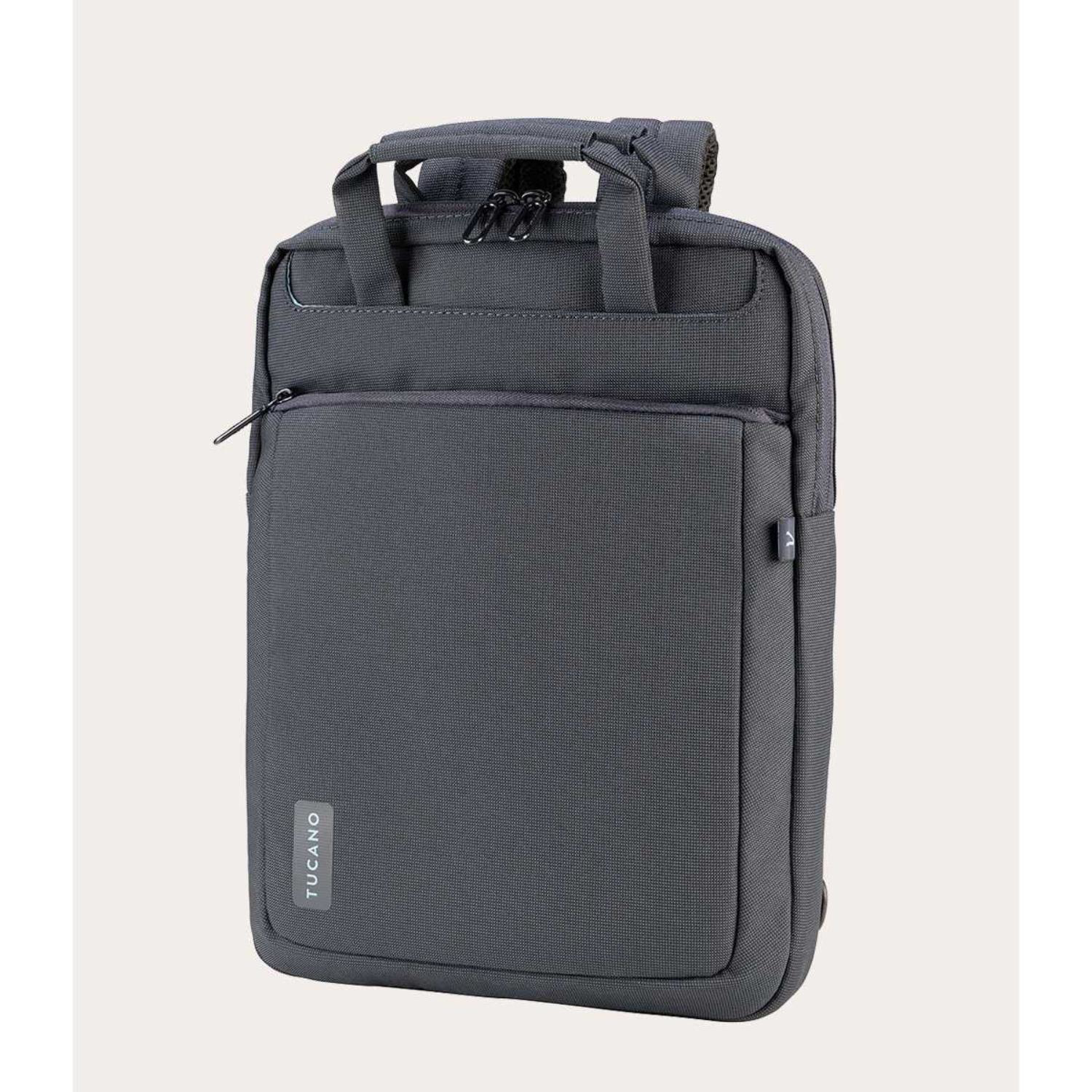 TUCANO® - Italy WORK OUT 4 Recycled Modern Business Slim Backpack Test 8