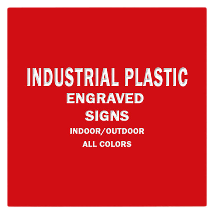 Industrial Plastic Signage 1