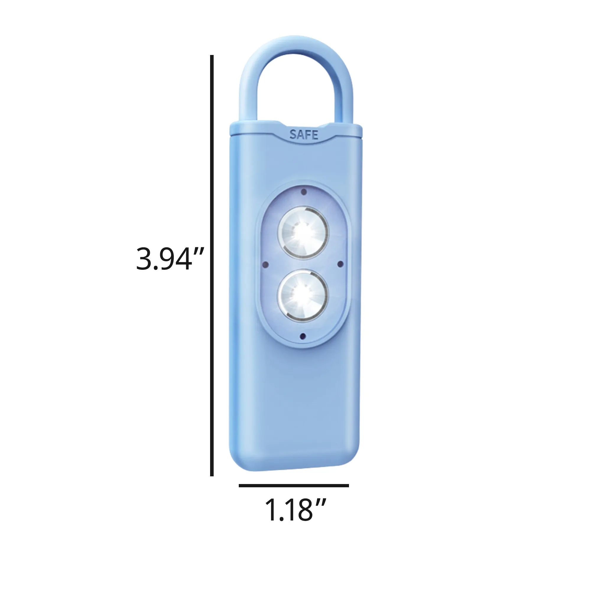 Self-Defense Alarm with Flashing Light 2