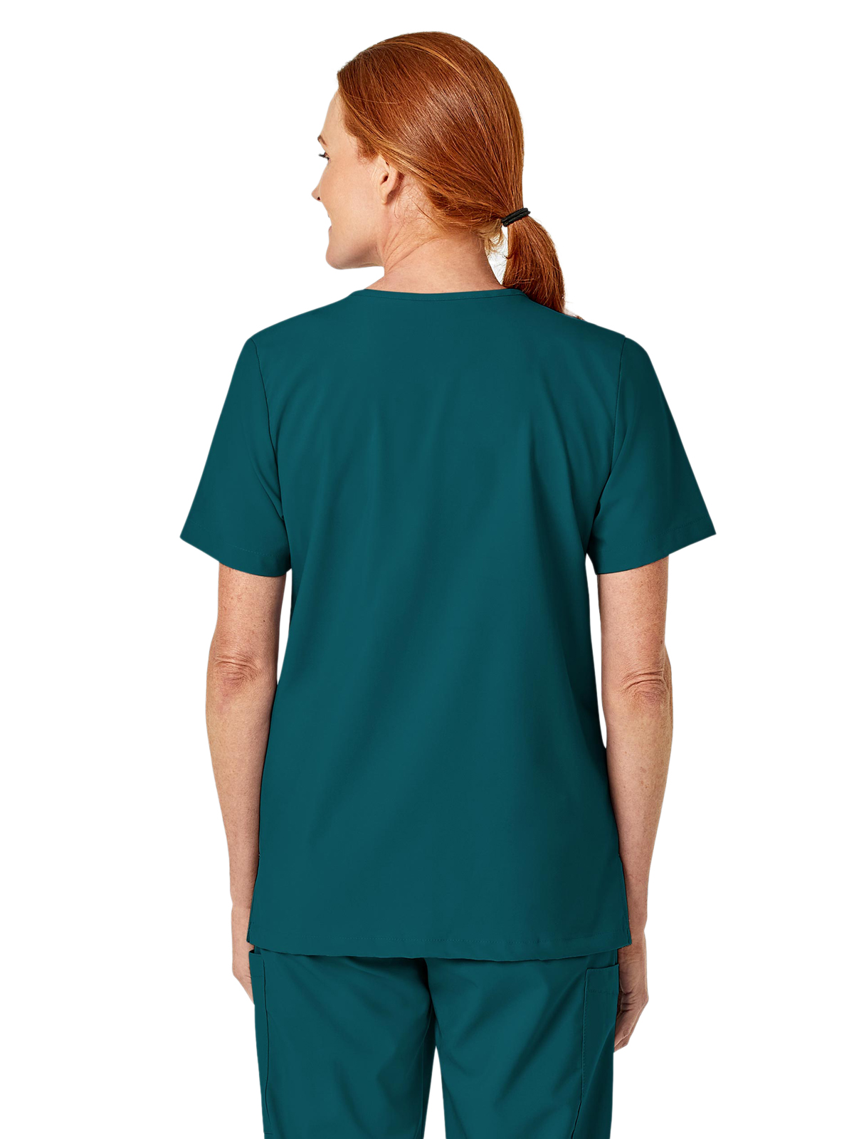 Wink - W123 - Unisex 4-Pocket V-Neck Top 8