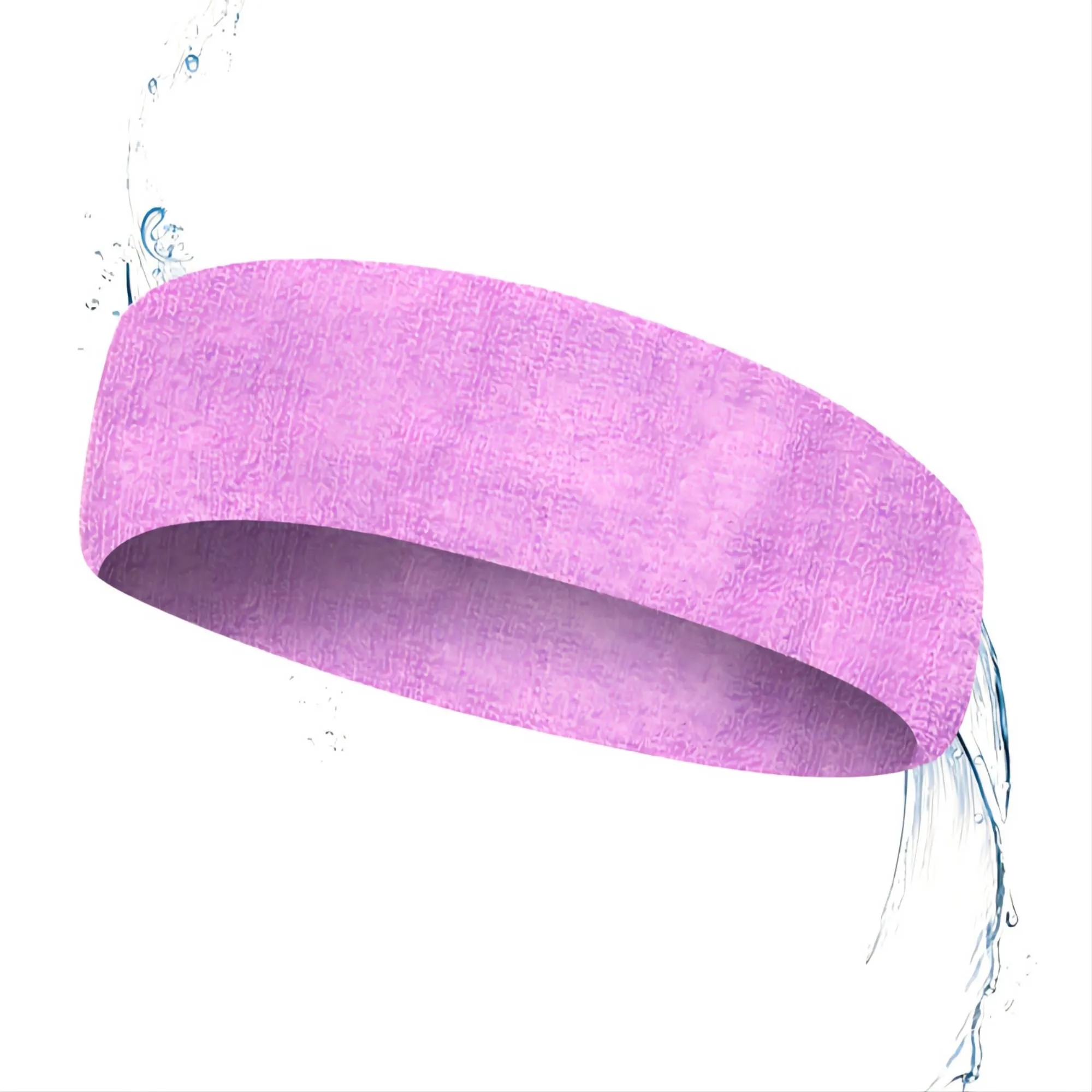 Heavyweight Terry Headband MOQ 100PCS 2