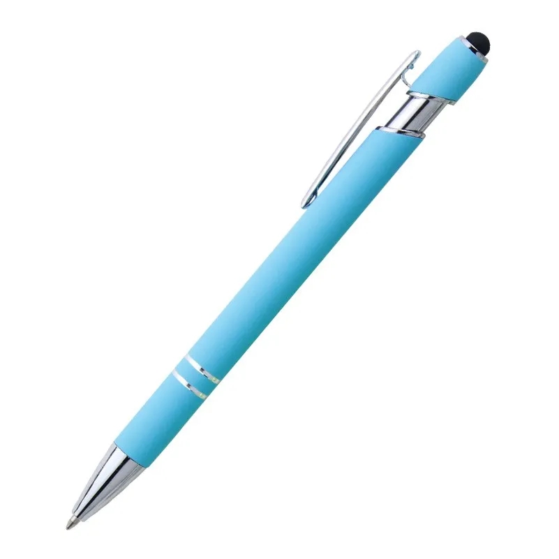Metal Soft Touch Stylus Ballpoint Pen 13