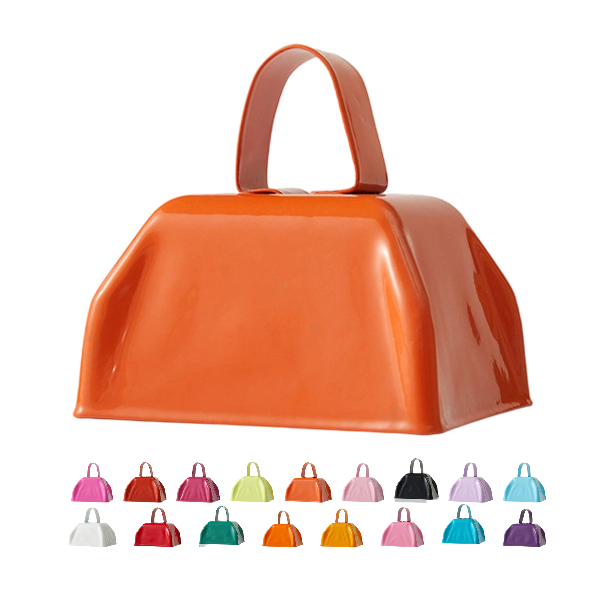 Metal Cowbell Noise Maker 3" With Pad Print Decoration 6