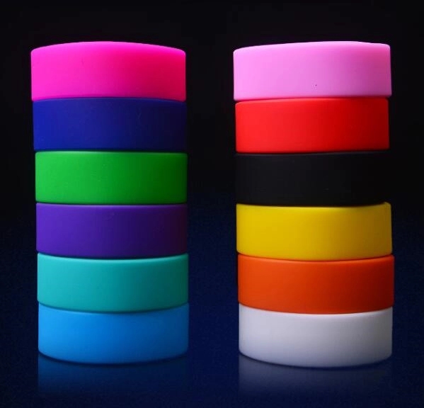Luminous Silicone Bracelet - 1 Inch 2
