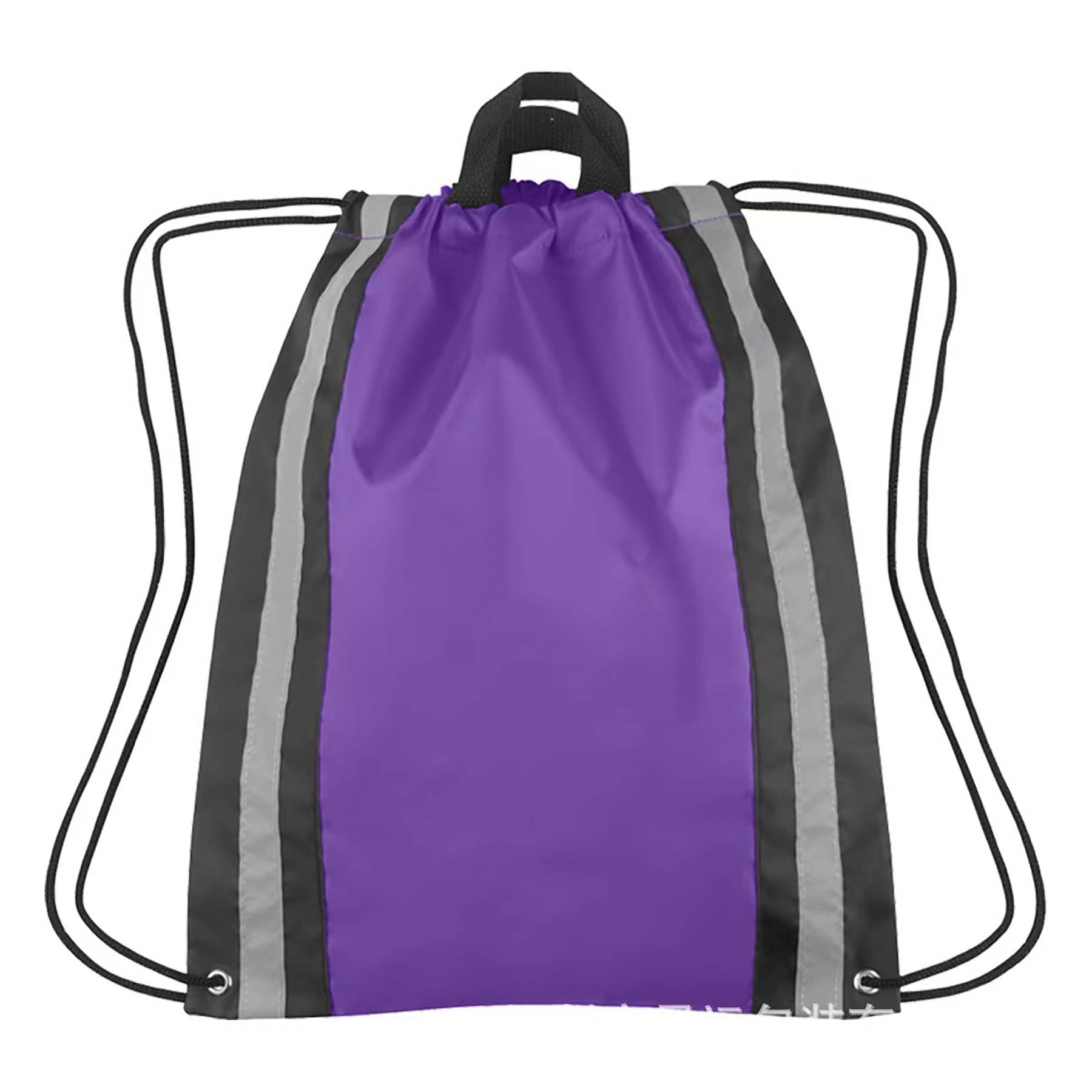 Reflective Sports Drawstring Backpack 6