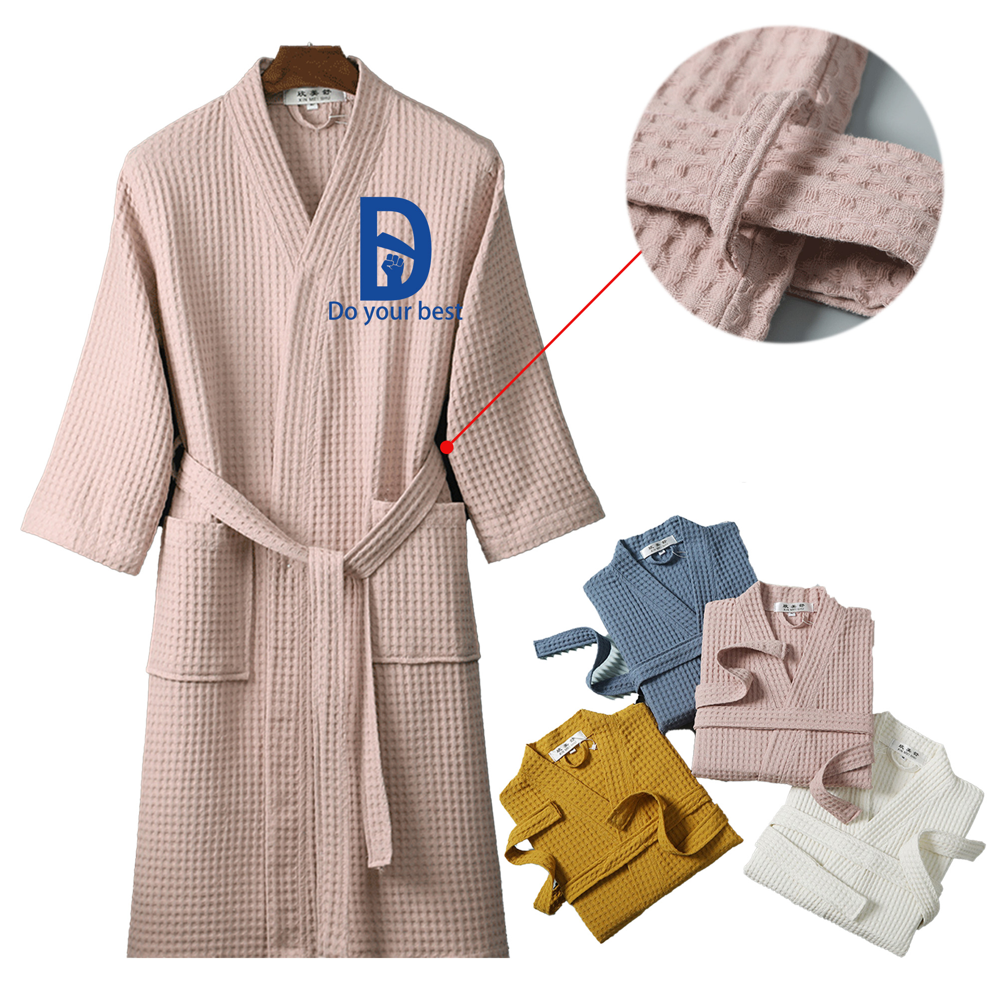 Cotton Robe for Spa,Bath 2