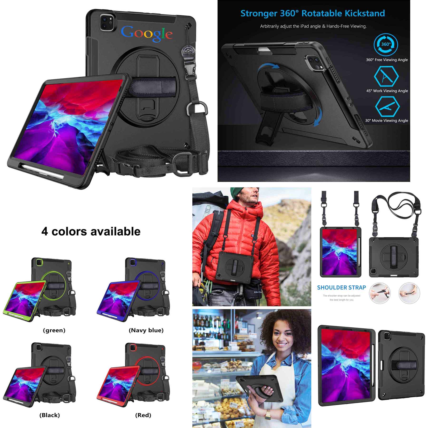 iBank ® iPad Pro 11 Shockproof Case M5/M4, 2025/2024 2