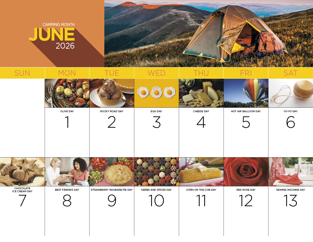Good Value™ National Day - Spiral Calendar 31