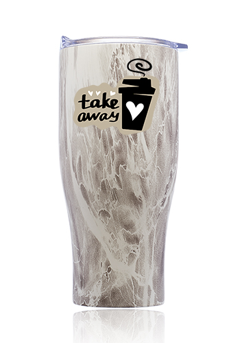 27 oz Stainless Steel Insulated Tumblers with Clear Lids 4