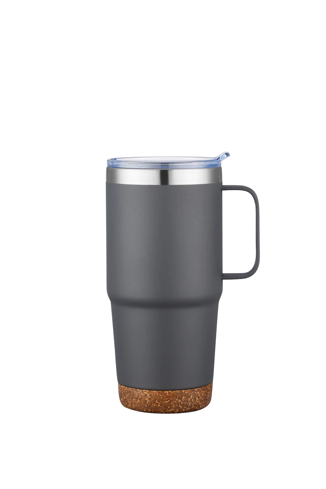 24oz Stainless Travel Mug with Cork Bottom