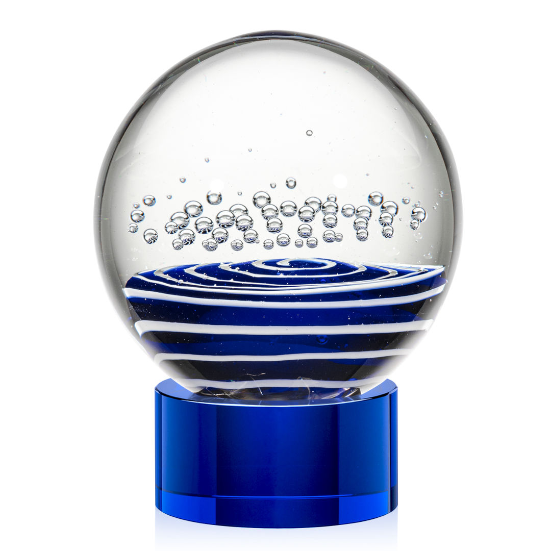 Tranquility Award on Marvel Base - Blue 3