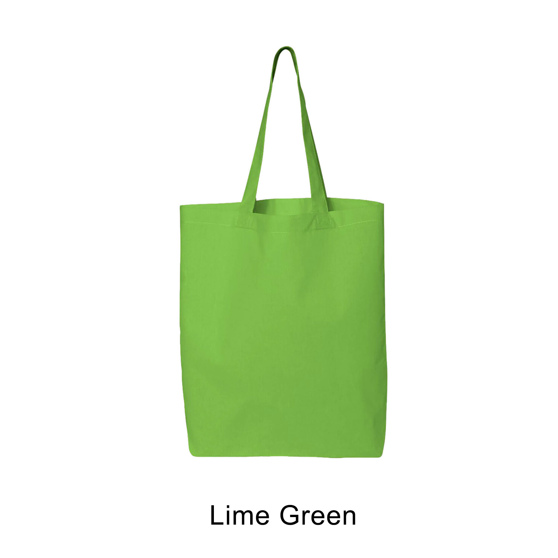 6 oz. 100% Cotton Canvas Tote Bag w/Bottom Gusset 21