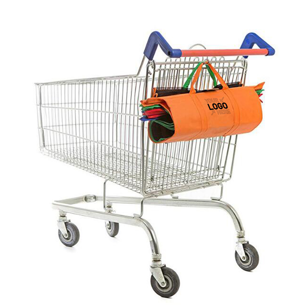 Reusable Shopping Cart Grocery Organizer bag Set of 4 6