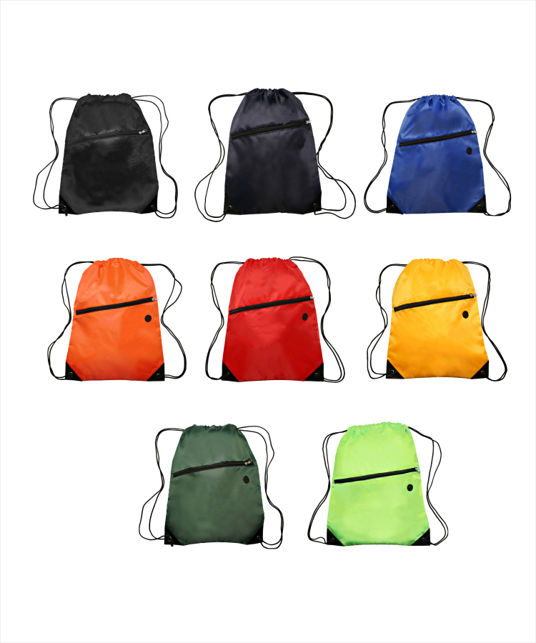 Union Printed - Custom Drawstring Bags with Pocket 5
