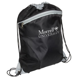 Cyclone Mesh Curve Polyester Drawstring Bag 4