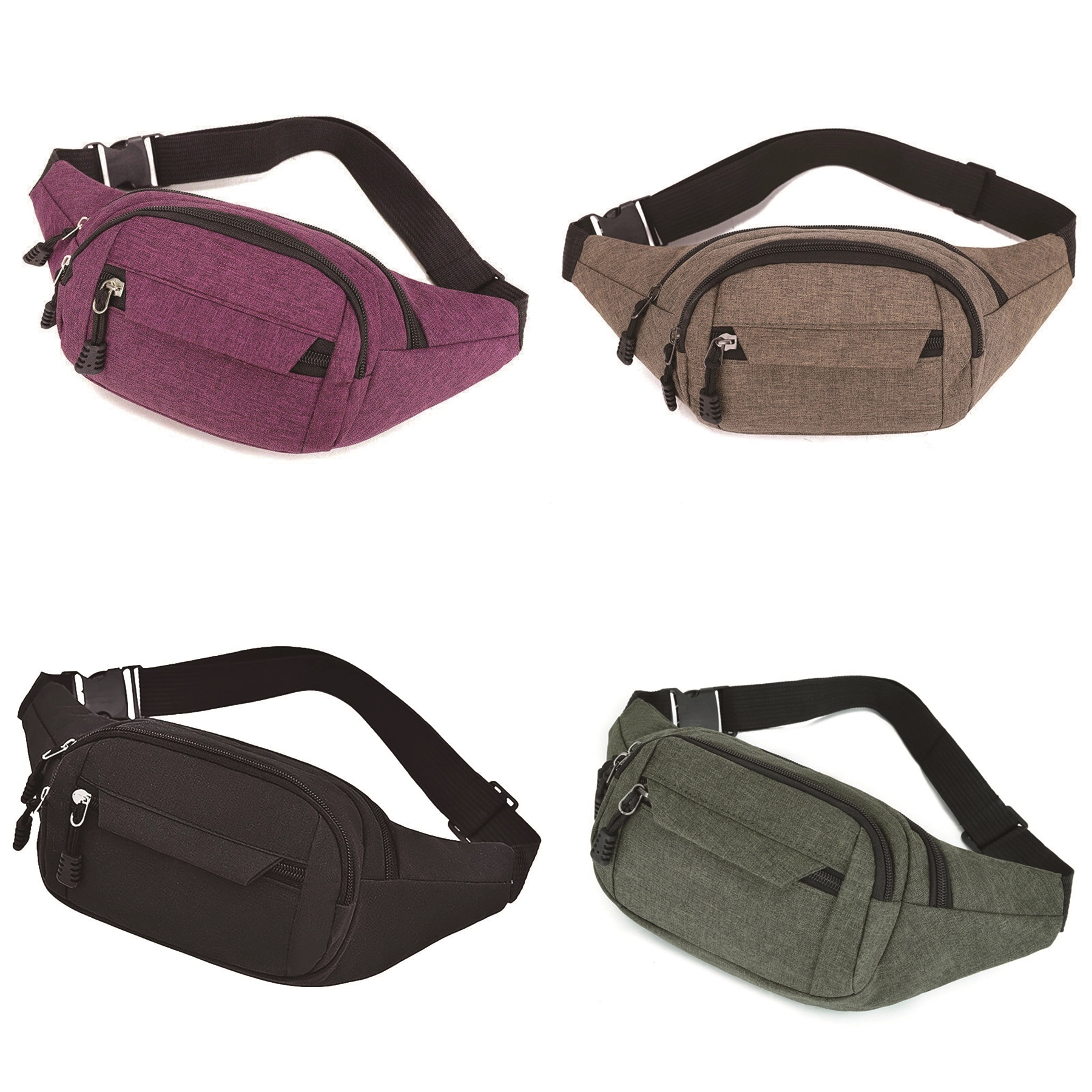 Outdoor Fitness Armbands Phone Waist Bag 5