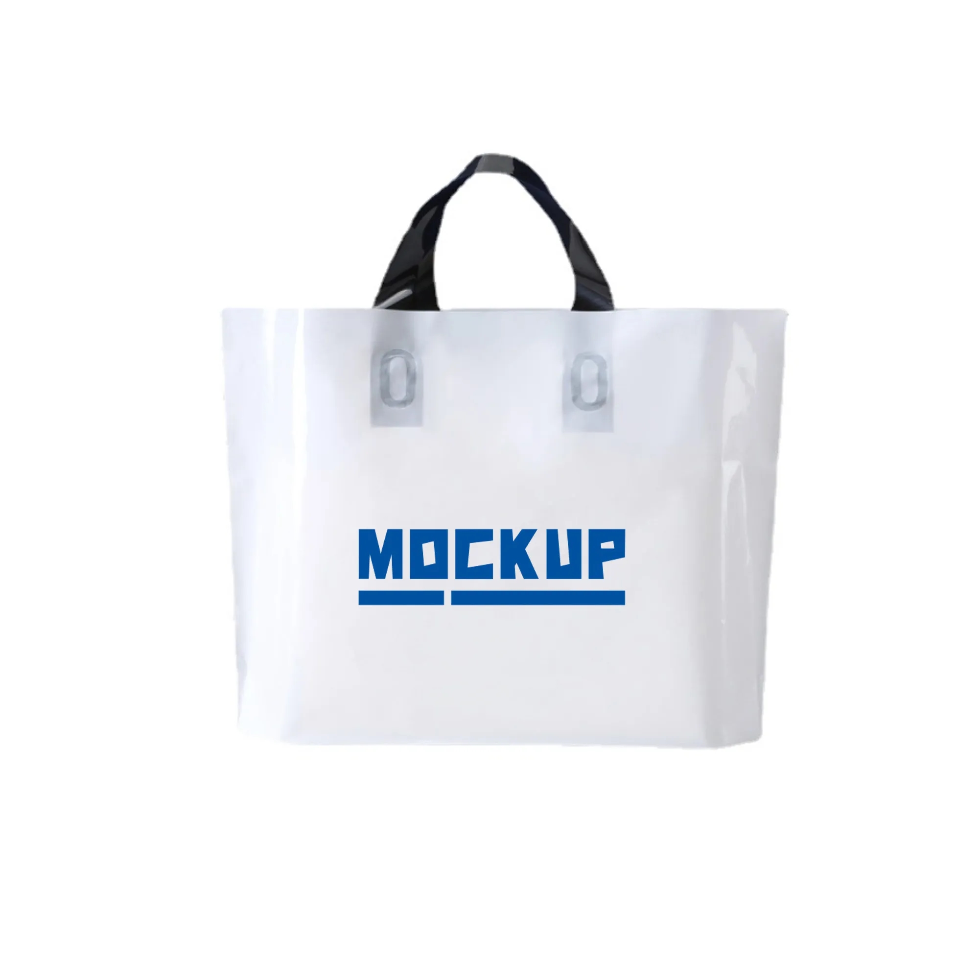 PE Soft Handle Plastic Tote Bag 2